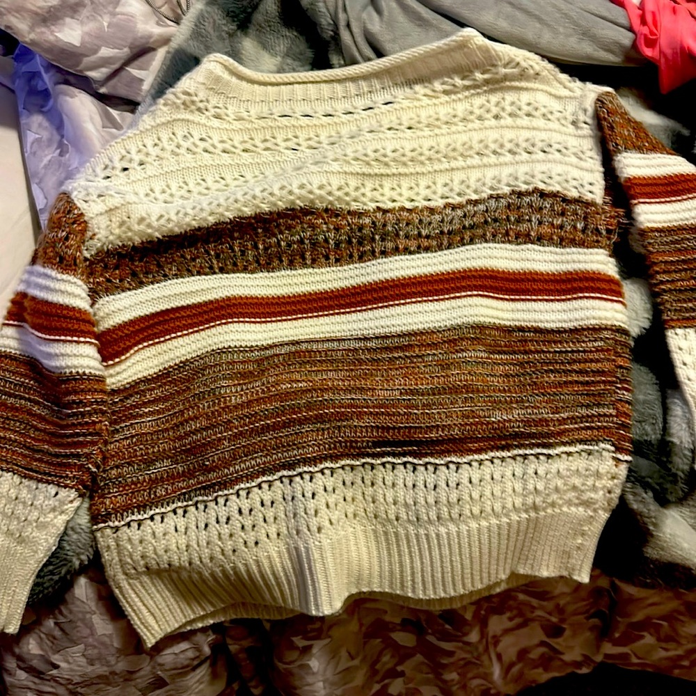 Cute crocheted sweater